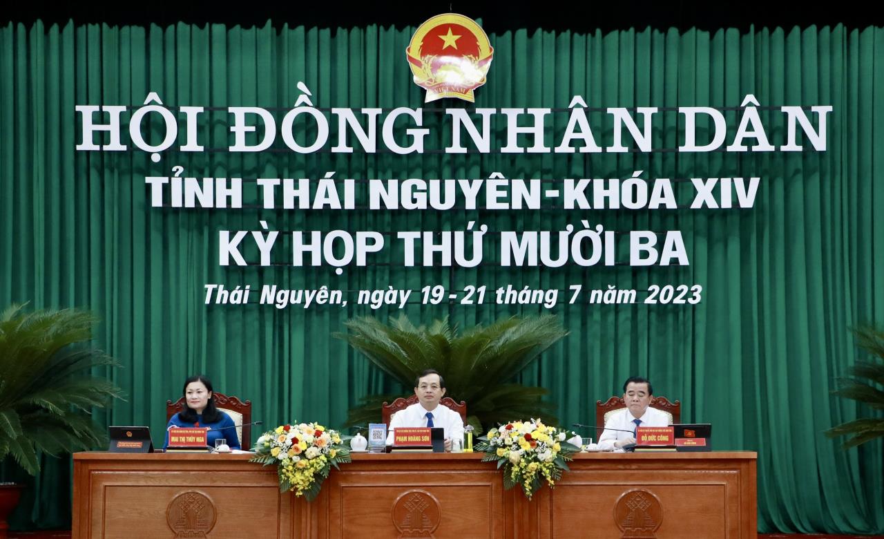 Khai mạc kỳ họp thứ 13 Hội đồng nhân dân tỉnh Thái Nguyên khóa XIV